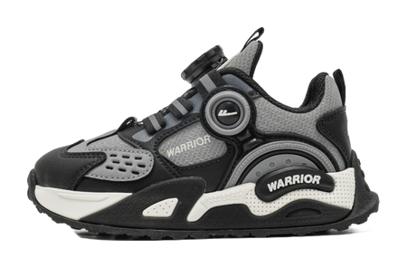 Warrior Warrior Boys' Sports Shoes Synthetic Leather Comfortable, Versatile, Lightweight, Shock Absorbed, Low cut Girls' Casual Shoes for Children  VJSNEAKER