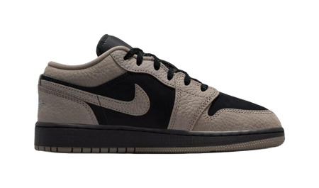 Jordan Air Jordan 1 Low top Childrens Basketball Shoes Brown Black Unisex  vjsneaker.com