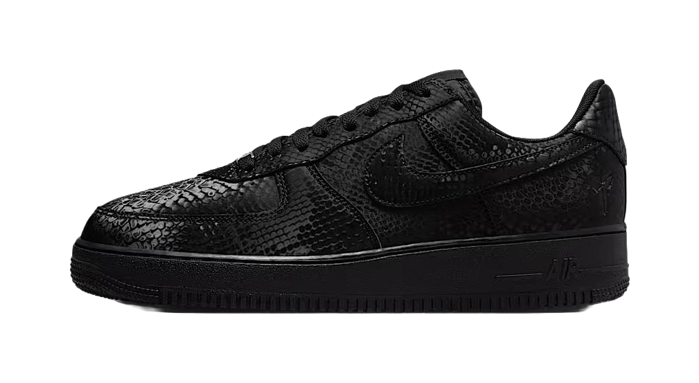 Nike Air Force 1 Breathable Low top Skateboard Shoes Mens Black  vjsneaker.com