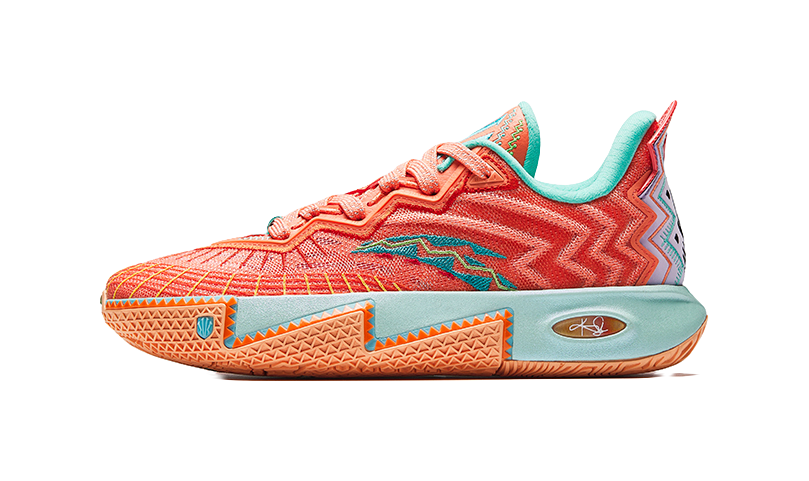 Antakids KAI 2 Abrasion Resistant Low Top Childrens Basketball Shoes Orange Teenagers  VJSNEAKER