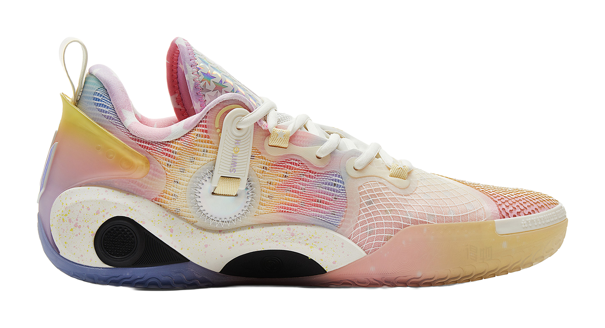 Peak Andrew Wiggins AW3 "Twinkle" ET44911A - Basketball Shoe Unisex Pink Yellow