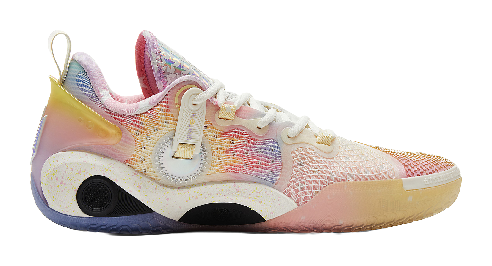 Peak Andrew Wiggins AW3 "Twinkle" ET44911A - Basketball Shoe Unisex Pink Yellow