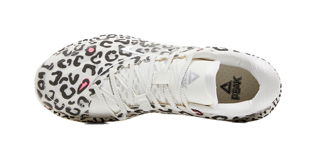 PEAK TaiChi Qing Ling Light Spirit 4.0 "Snow Leopard" DA2630041 - Basketball Shoe Unisex White Black Pink
