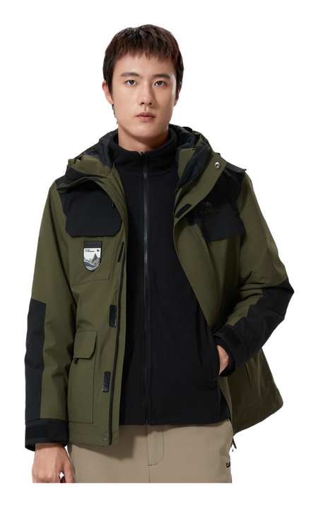 CAMEL All weather Windbreaker Jacket Unisex  vjsneaker.com