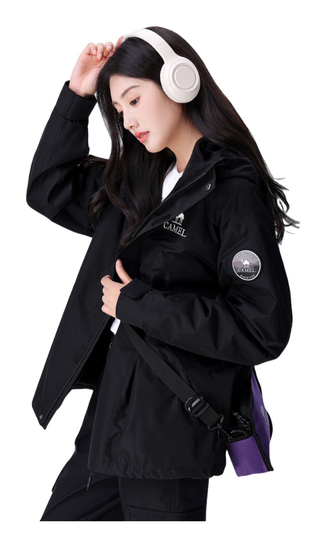 CAMEL Hiking Outdoor Adventure Windbreaker Jacket Unisex  VJSNEAKER