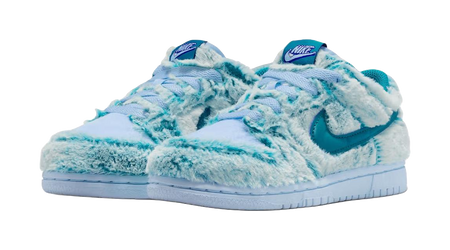 Nike Dunk Thermal Low top Kids Skateboarding Shoes Blue Unisex  vjsneaker.com