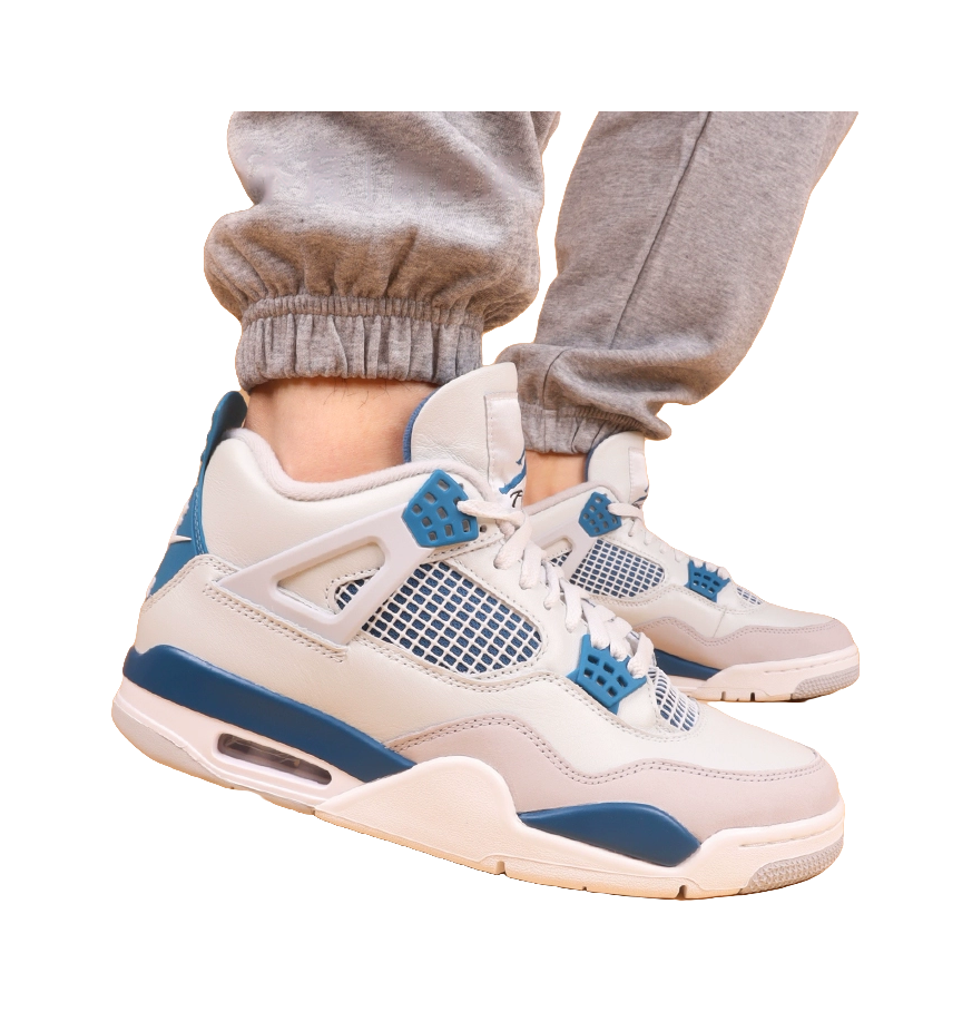 Jordan 4 Retro Military Blue 2024 GS  vjsneaker.com