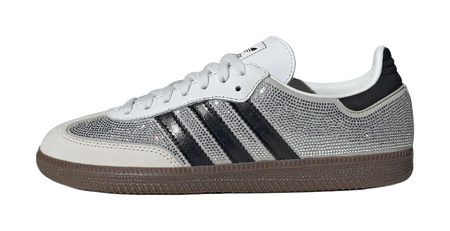 Samba Wmns Adidas Originals Og Crystal White Rhinestones  vjsneaker.com
