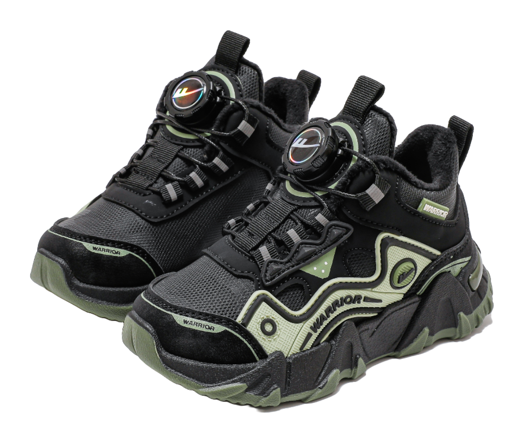 Warrior Synthetic Leather Slip Resistant Lightweight Cushioning Thermal Low top Kids Lifestyle Shoes Kids  VJSNEAKER