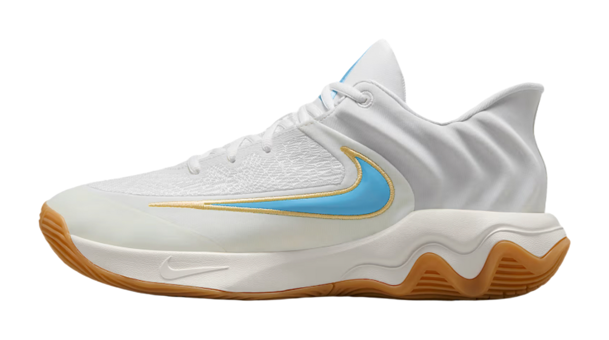 Nike Giannis Immortality 4 EP "Coconut Milk/Aquarius Blue" - Basketball Shoes Unisex  vjsneaker.com