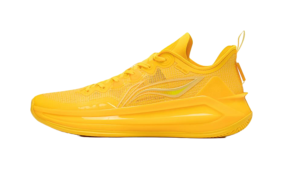 LiNing Liren 3 V2 Sunshine Cushioning Anti-Slip And Wear-Resistant Low-Top Basketball Shoes Fluorescent Banana Yellow  VJSNEAKER