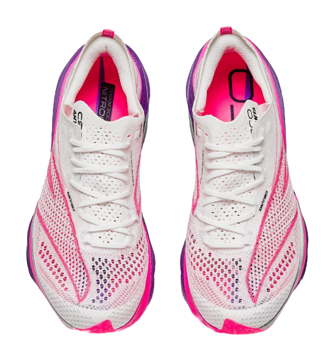 ANTA C202 6.0 PRO Running Shoes Men's Low top White Purple 