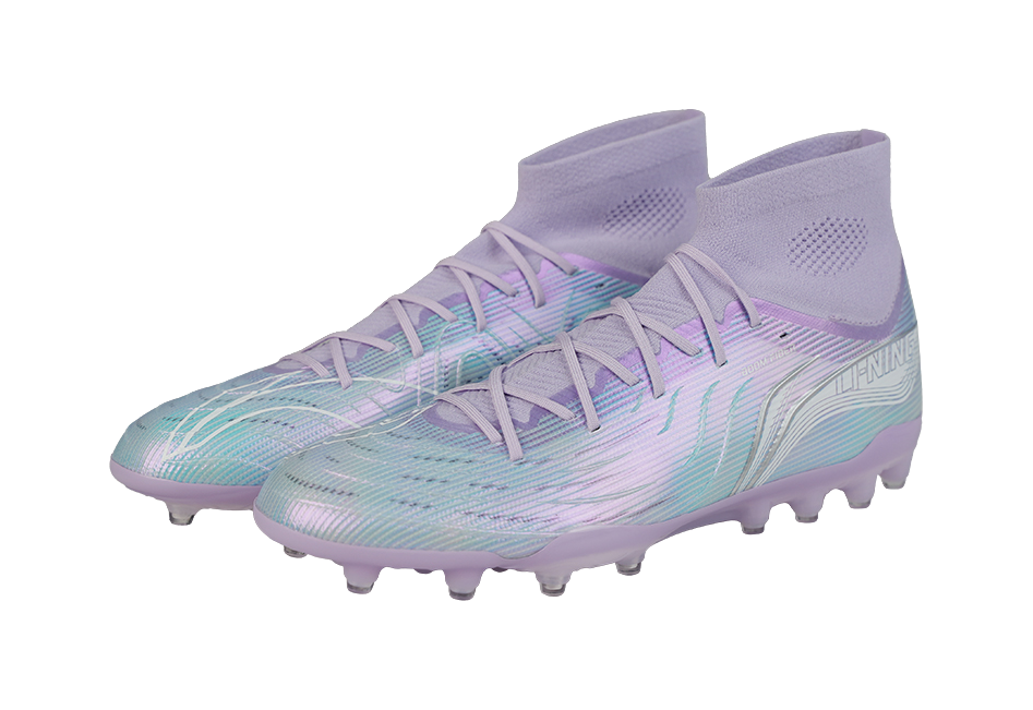 Li-Ning Shadow 3 Pro "Blue Violet" YSFU033-4 - BOOM Fiber MG Soccer Cleat Unisex Blue Purple
