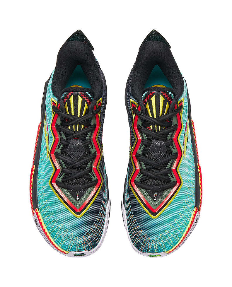 ANTA KAI 2 'Memorize' - Basketball Shoes Mens Green Black Blue  VJSNEAKER