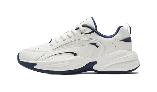 Anta ACE Abrasion Resistant Low top Chunky Sneakers Women's White Blue 