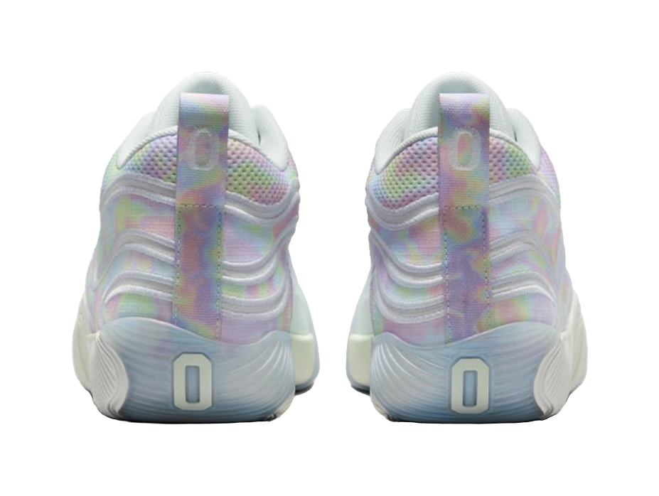 Jordan Tatum 3 Slip Resistant Abrasion Resistant Mid top Basketball Shoes Mens White Pink  vjsneaker.com