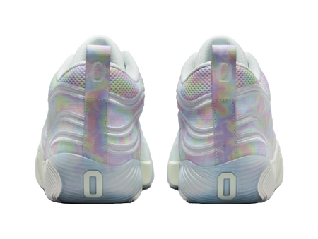 Jordan Tatum 3 Slip Resistant Abrasion Resistant Mid top Basketball Shoes Mens White Pink  vjsneaker.com