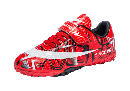 Binary Slip Resistant Anti Kick Lightweight Cushioning Low top Kids Soccer Shoes Kids  VJSNEAKER