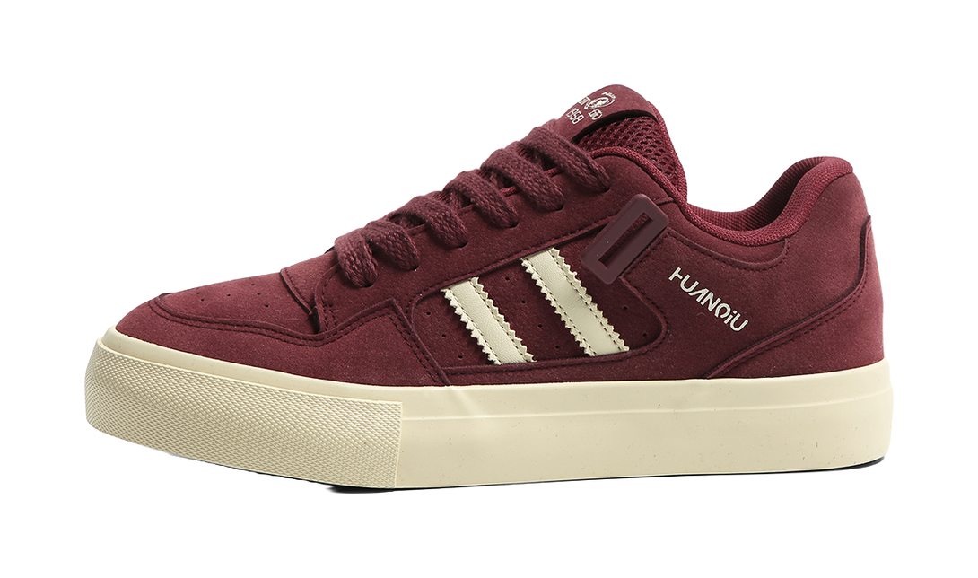 HUANQIU Slip Resistant Shock Absorbers With Abrasion Resistant Properties Low top Skateboard Shoes Men's 