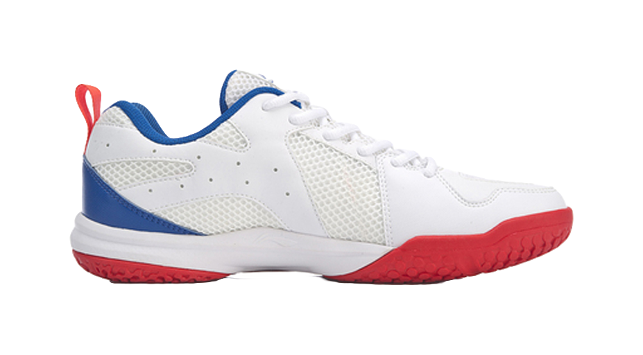 Li-Ning All-Around King Ace "White Blue" AYTP011-3 - Badminton Shoe Unisex