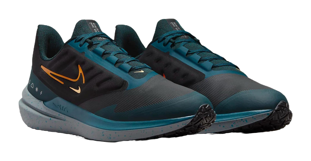 Nike Zoom Winflo 9 Black Deep Jungle  vjsneaker.com