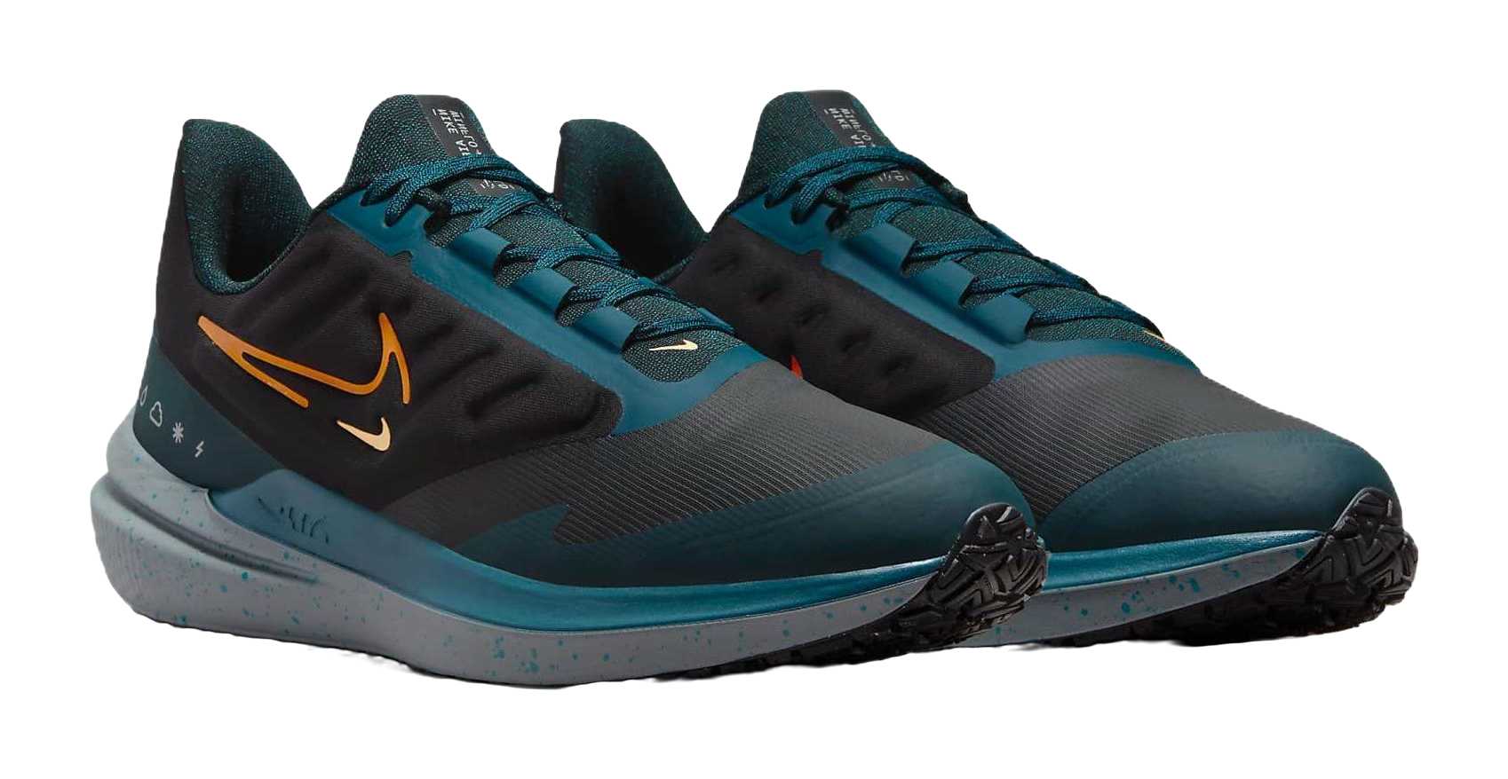 Nike Zoom Winflo 9 Black Deep Jungle  vjsneaker.com