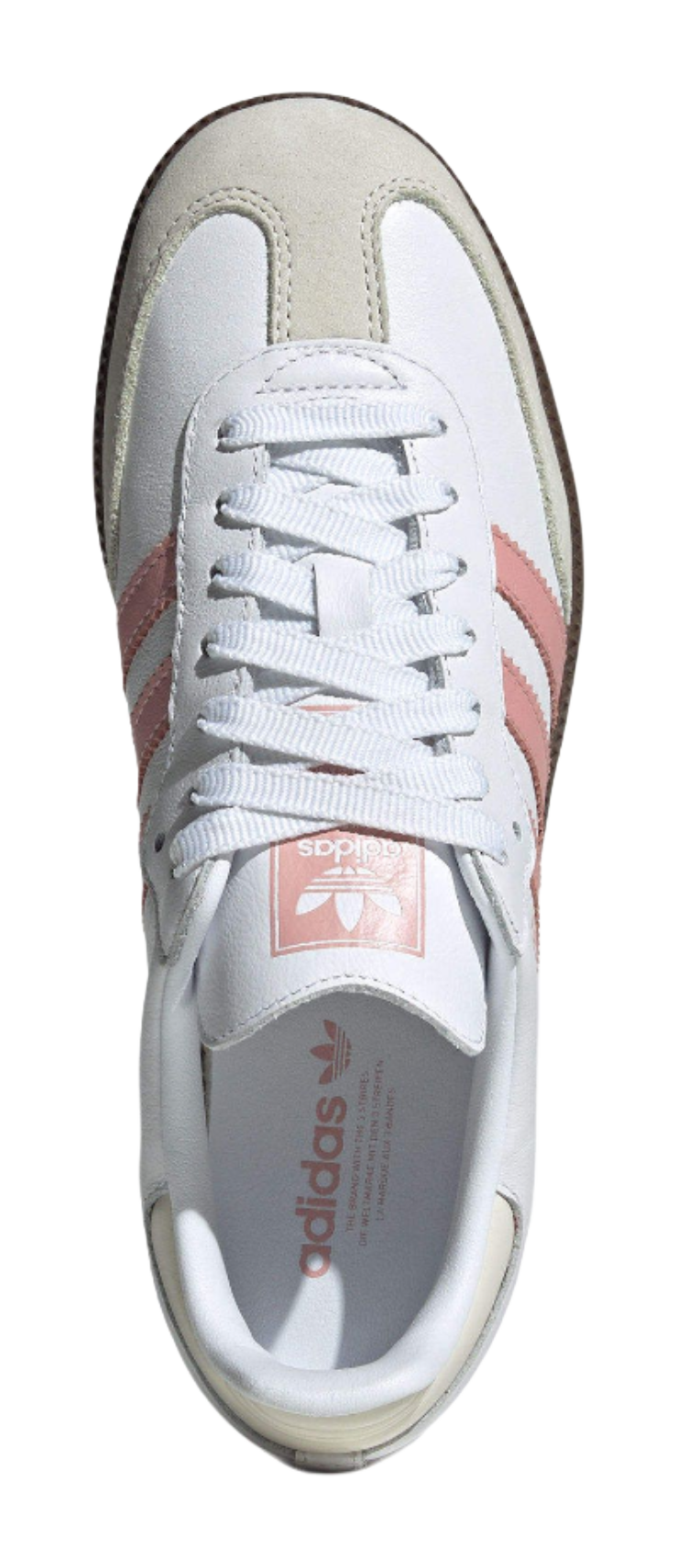 Samba Womens Adidas Originals Og White Wonder Mauve  vjsneaker.com