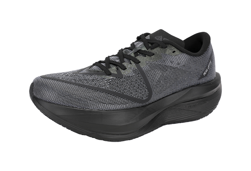 PEAK Running Shoes Men's All Black 