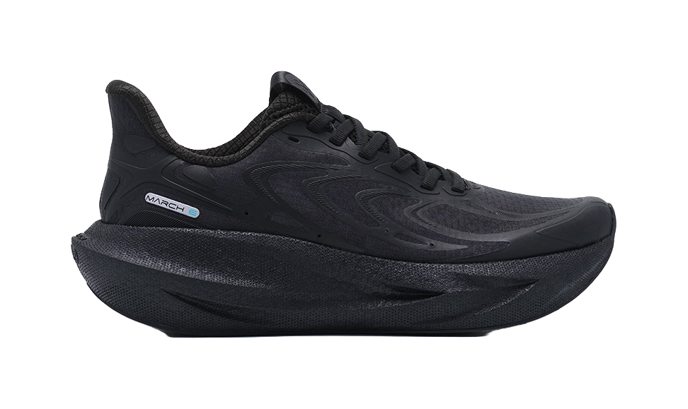 BMAI Expedition 6.0 - Black Long Distance Running Shoes for Men 