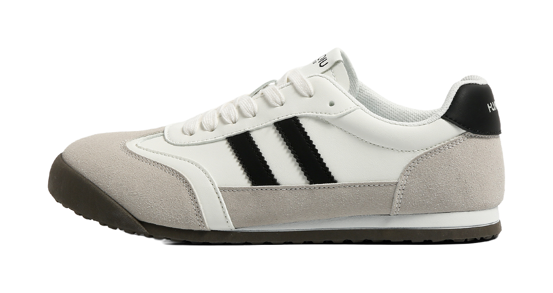 HUANQIU Slip Resistant Cushioning Abrasion Resistant Breathable Low top Skateboard Shoes Men's 