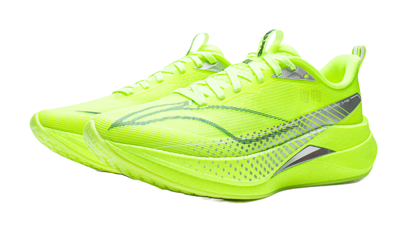 Li-Ning Red Hare 9 PRO "Bright Green" ARPW002-2 - Running Shoe Unisex Green White