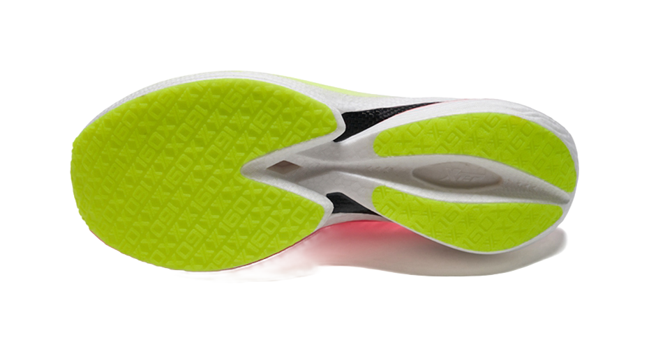 XTEP 160X 3.0 Running Shoes Men's Low top New White/Laser Red/Gray 