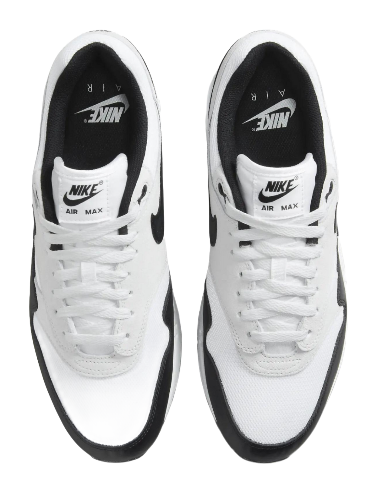 Nike Air Max 1 Essential White Pure Platinum Black  vjsneaker.com