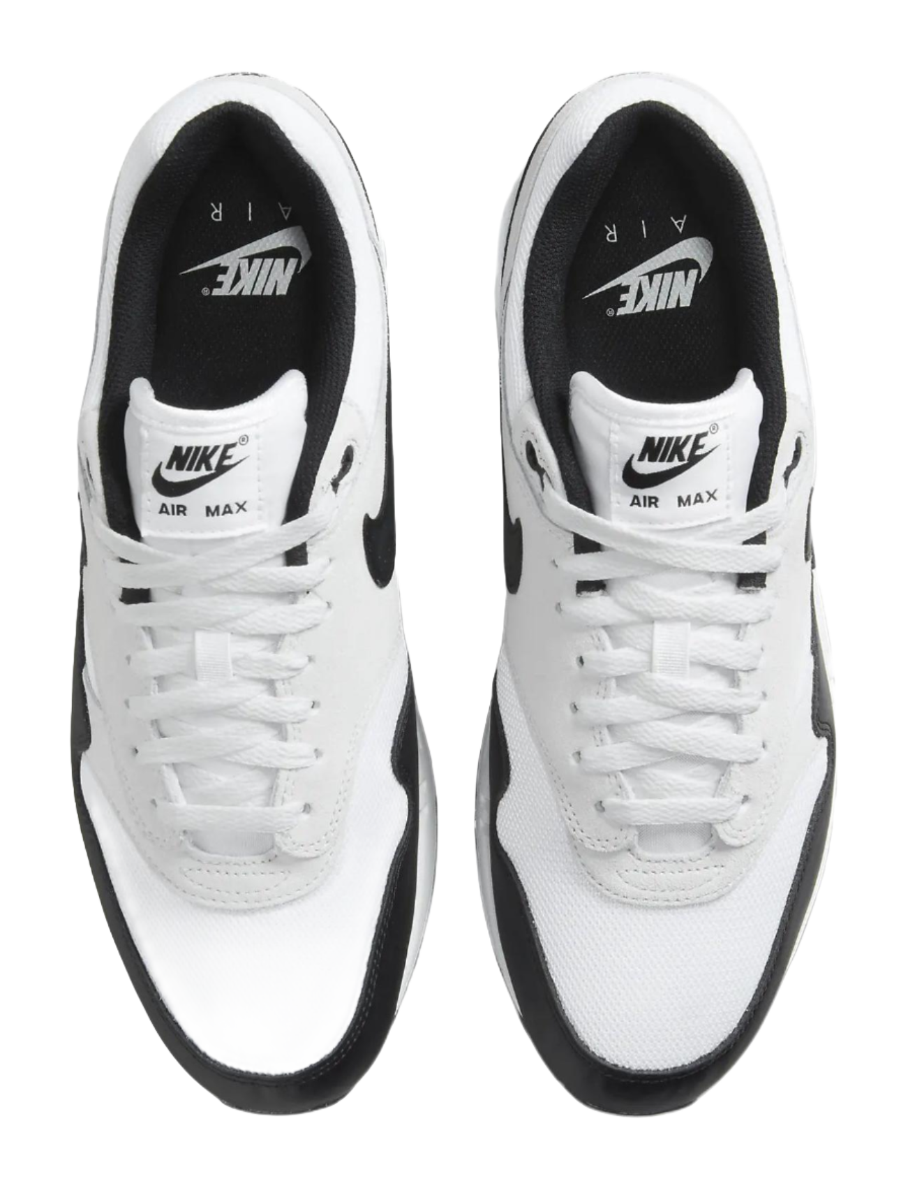 Nike Air Max 1 Essential White Pure Platinum Black  vjsneaker.com