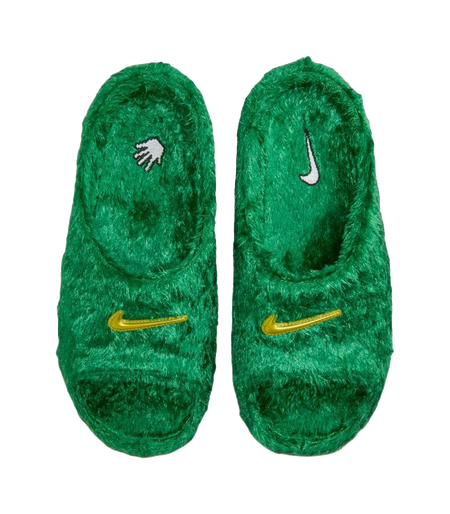 .SWOOSH x Nike ReactX Rejuven8 Slide Slippers Unisex Green  vjsneaker.com