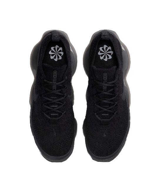Nike Air Max Scorpion Flyknit Triple Black Womens  vjsneaker.com