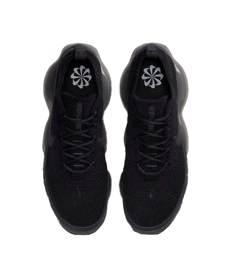Nike Air Max Scorpion Flyknit Triple Black Womens  vjsneaker.com