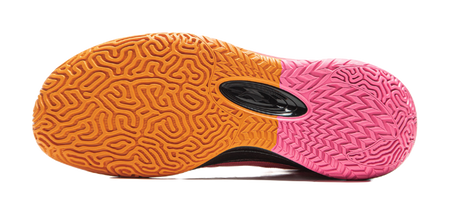 LiNing Cushioning, Slip Resistant, Abrasion Resistant, Rebound Grip Low Top Basketball Shoes Mens Pink Orange  VJSNEAKER