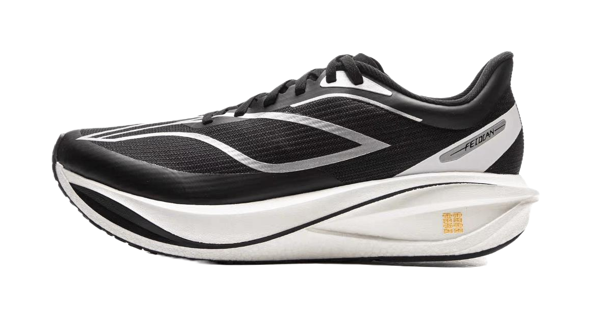 Li Ning Feidian 5 Challenger Running Shoes Mens Low top Black White  VJSNEAKER