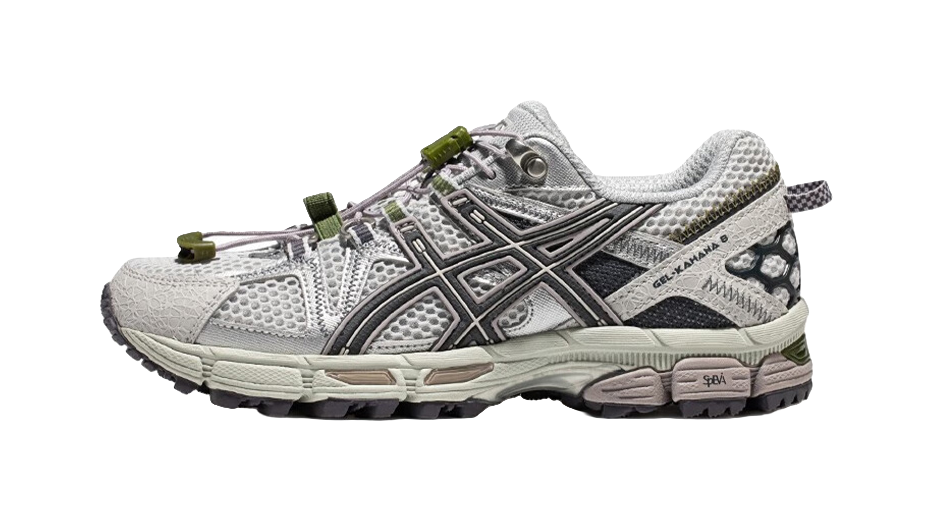 Asics Gel-Kahana 8 Grey Matcha Green Womens  vjsneaker.com