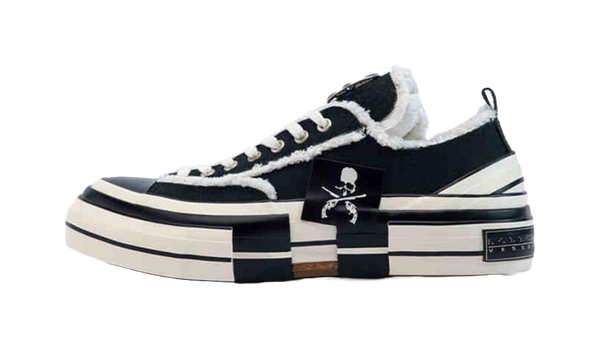 X MMJ·ROARGUNS x VESSEL Low top Canvas Shoes Unisex Black White 