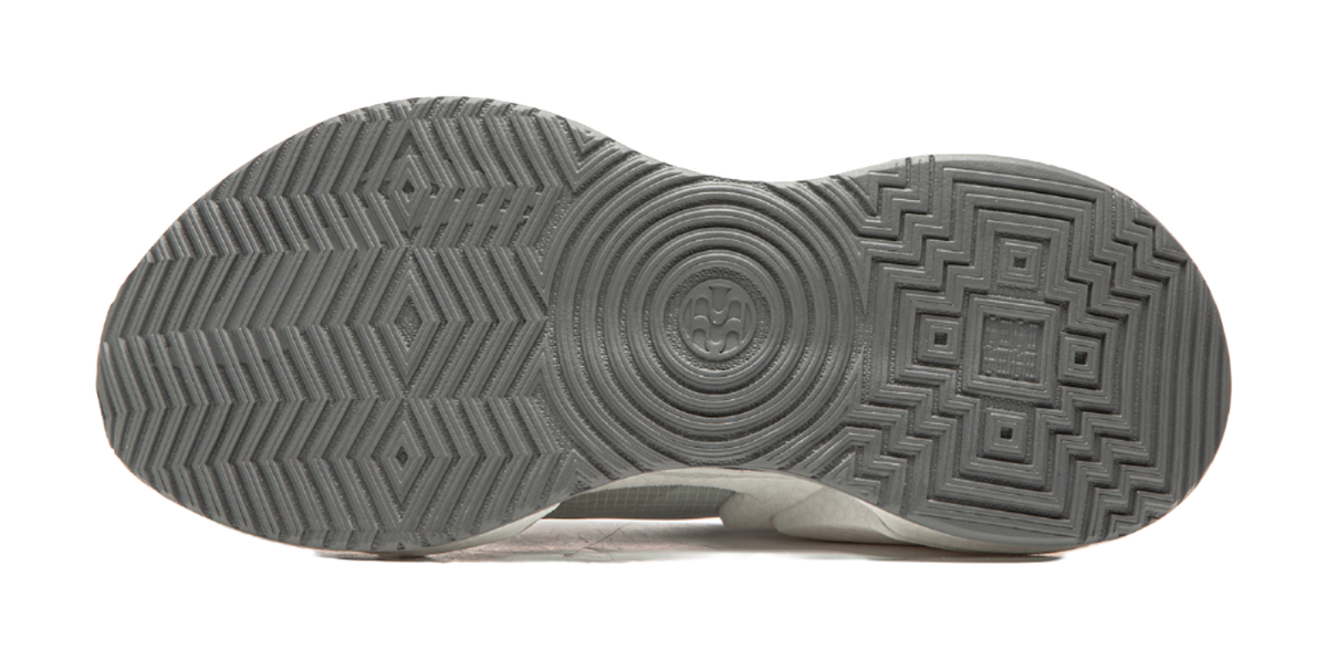 Li Ning Shadow 3 Essential Cushioning Abrasion Resistant Low top Casual Running Shoes Mens Silver Gray  VJsneaker