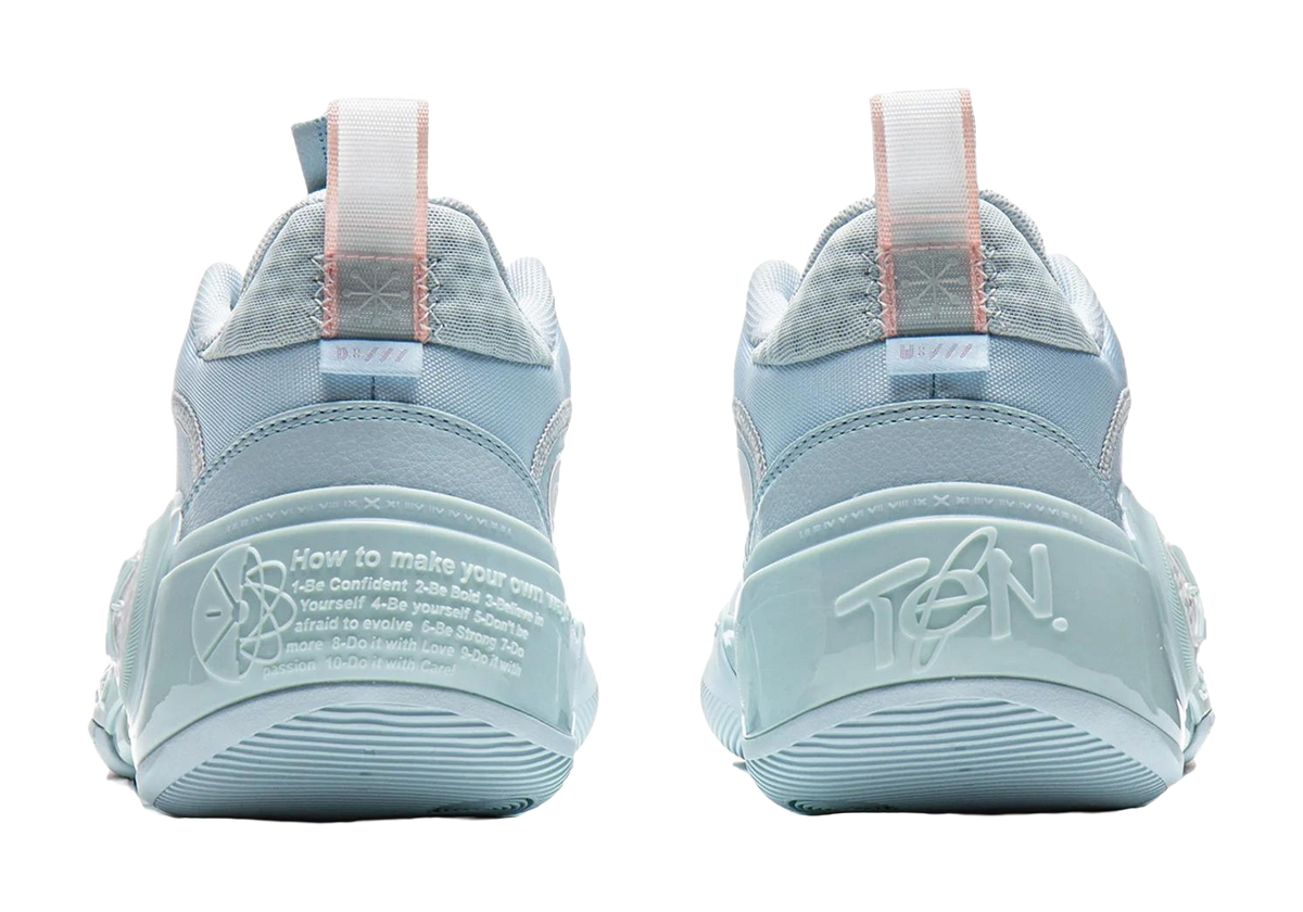 Li-Ning Way of Wade 10 WOW10 Low "Ice Blood" - Basketball Shoes Men Gray Pink  VJSNEAKER