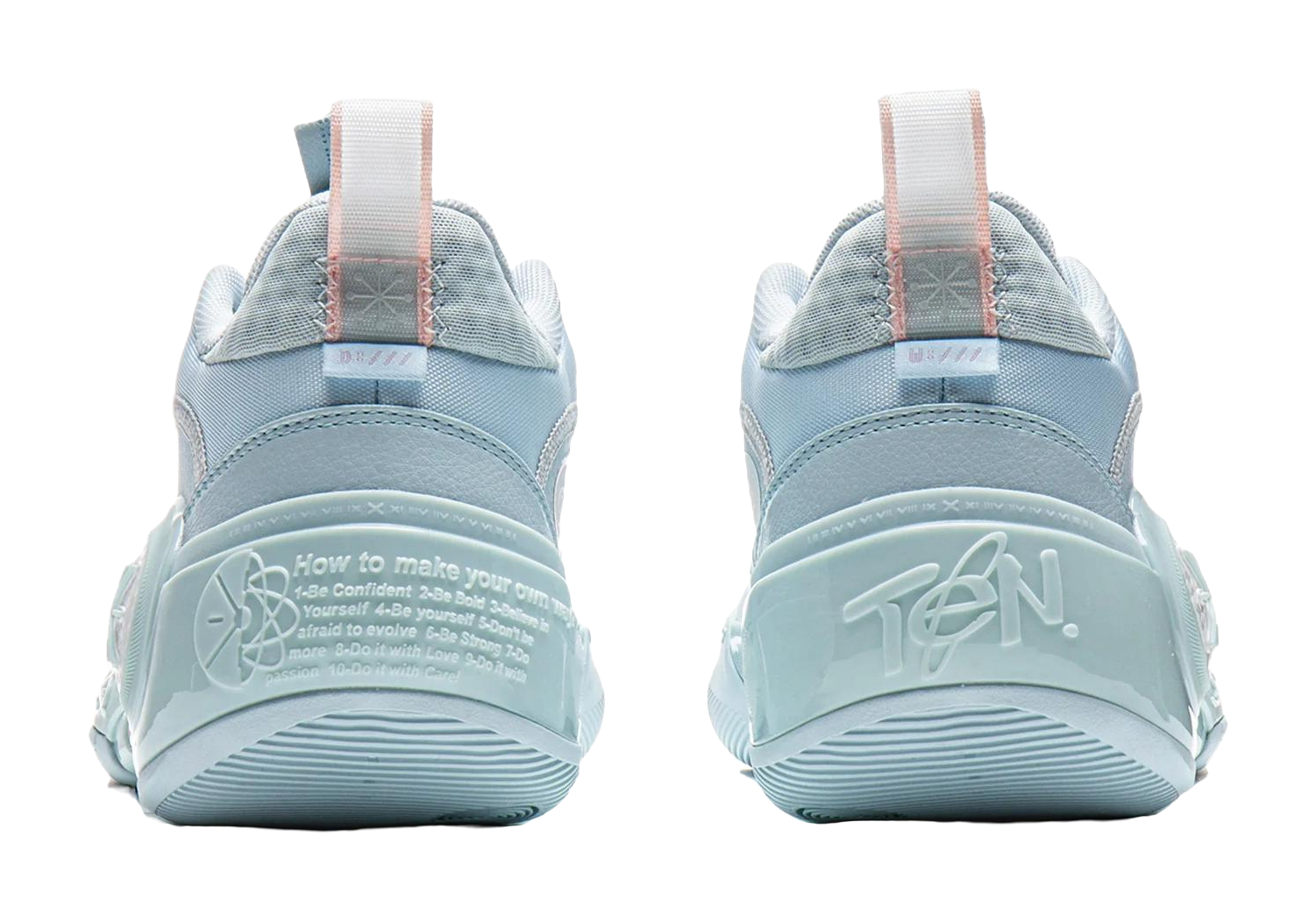Li-Ning Way of Wade 10 WOW10 Low "Ice Blood" - Basketball Shoes Men Gray Pink  VJSNEAKER
