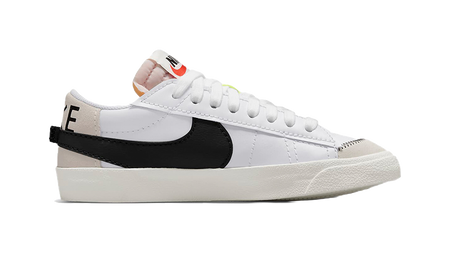 Nike Blazer Low 77 Jumbo White Black  vjsneaker.com