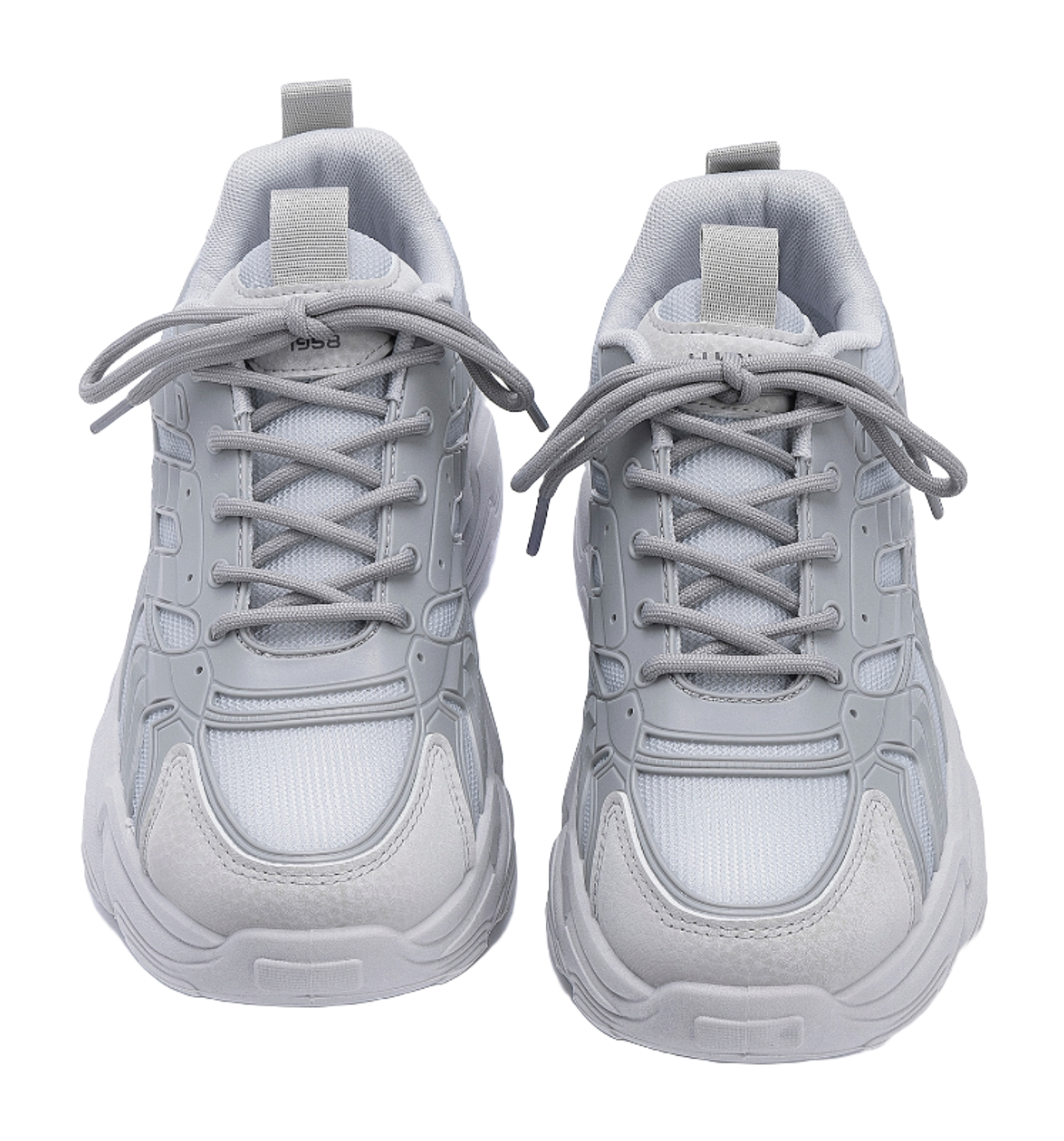 HUANQIU Slip Resistant Coverage, Lightweight, Height Increasing Low top Chunky Sneakers Mens Black  vjsneaker.com