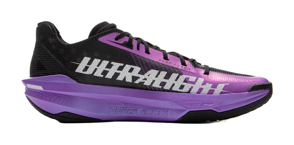 Li-Ning Ultralight 2025 "Supercar Club / Grape Purple" ABAV007-1 - Basketball Shoe Unisex Purple Black Silver