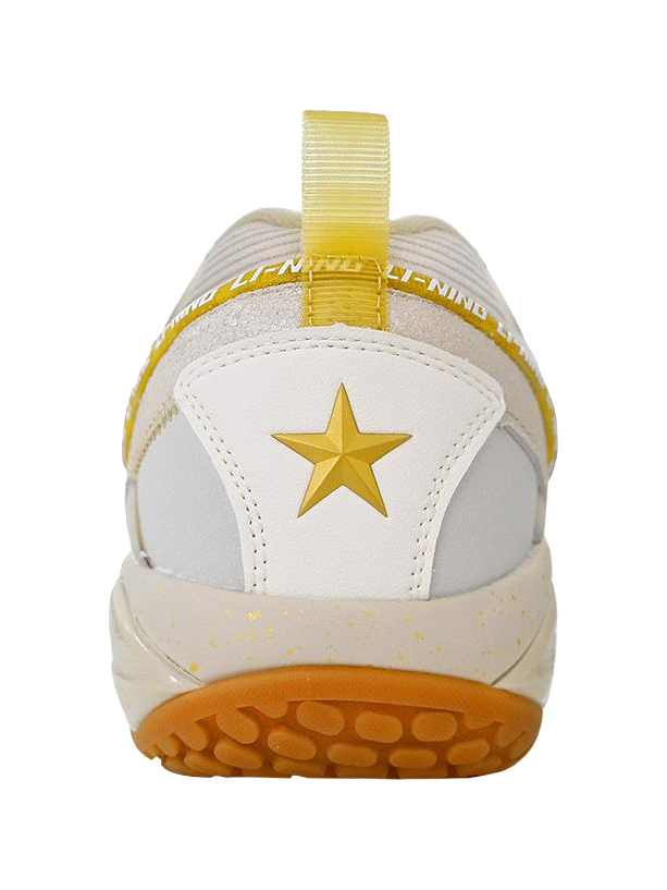 Li-Ning Invincible ACE "White Gold" AYAR015-4 - Badminton Shoe Unisex White