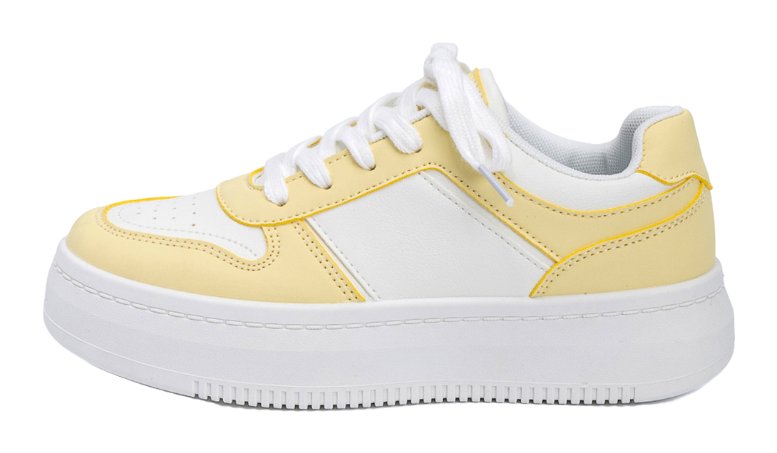 HUANQIU Air Force 1 Coverage Lightweight Height Increasing Low top Skateboard Shoes Women's 