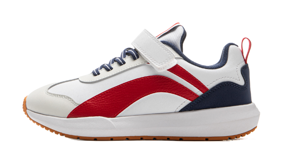 Li Ning YOUNG Synthetic Leather Slip Resistant Cushioning Low top Kids Outdoor Shoes  VJSNEAKER